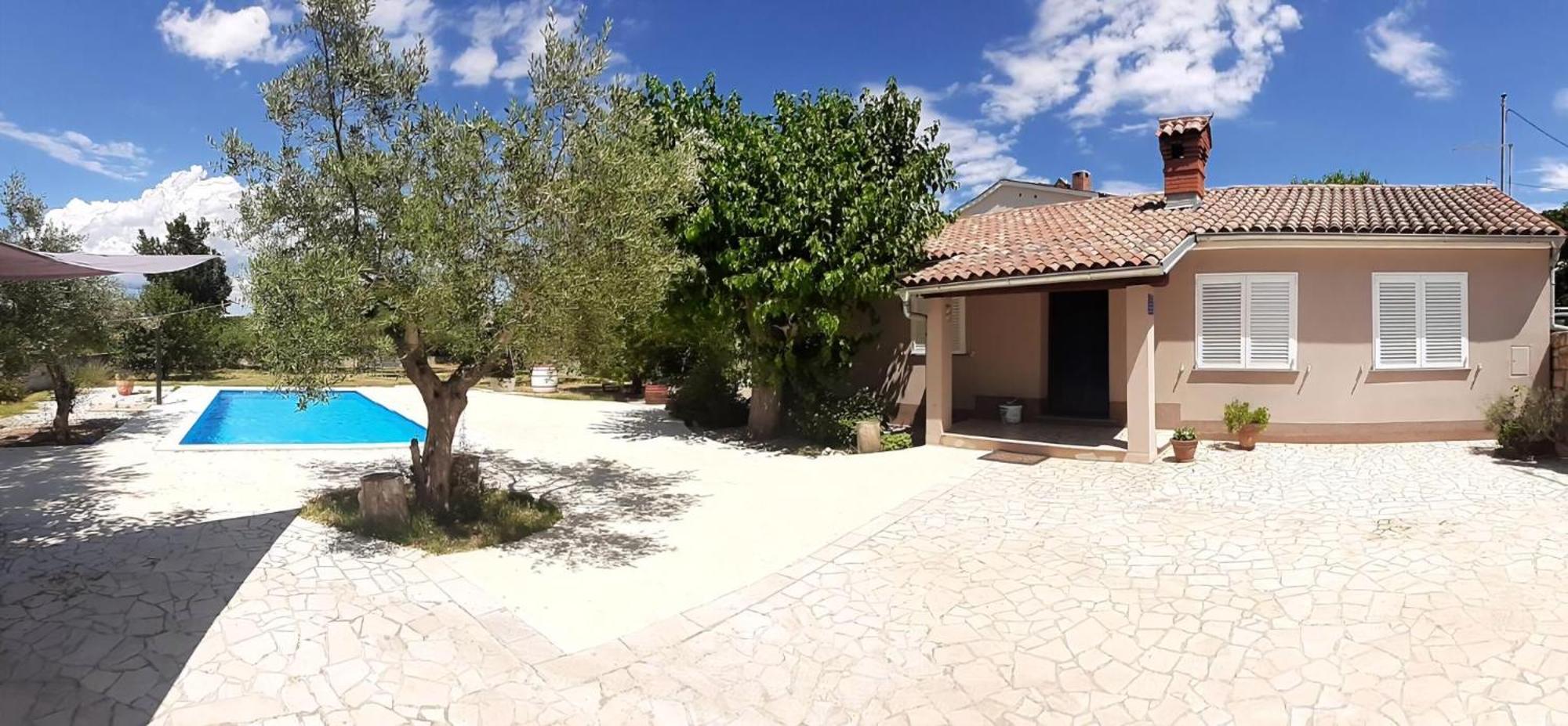 Ferienhaus Aqua Mit Pool Jadreški Dış mekan fotoğraf