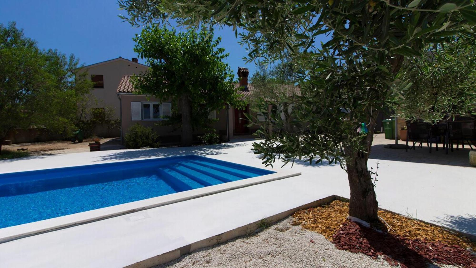 Ferienhaus Aqua Mit Pool Jadreški Dış mekan fotoğraf
