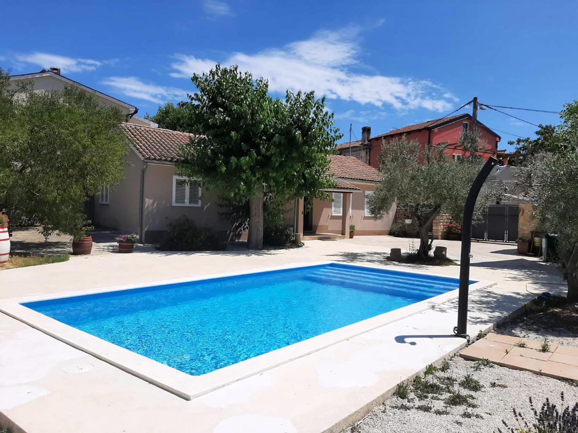Ferienhaus Aqua Mit Pool Jadreški Dış mekan fotoğraf